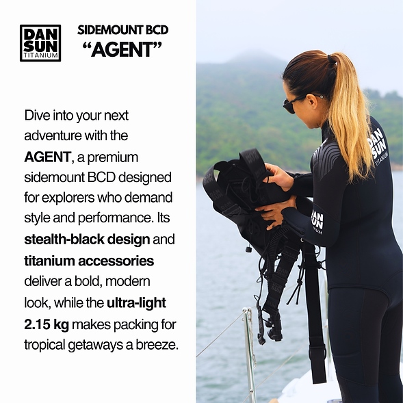 Thumbnail: Dan Sun Titanium "AGENT" Sidemount BCD