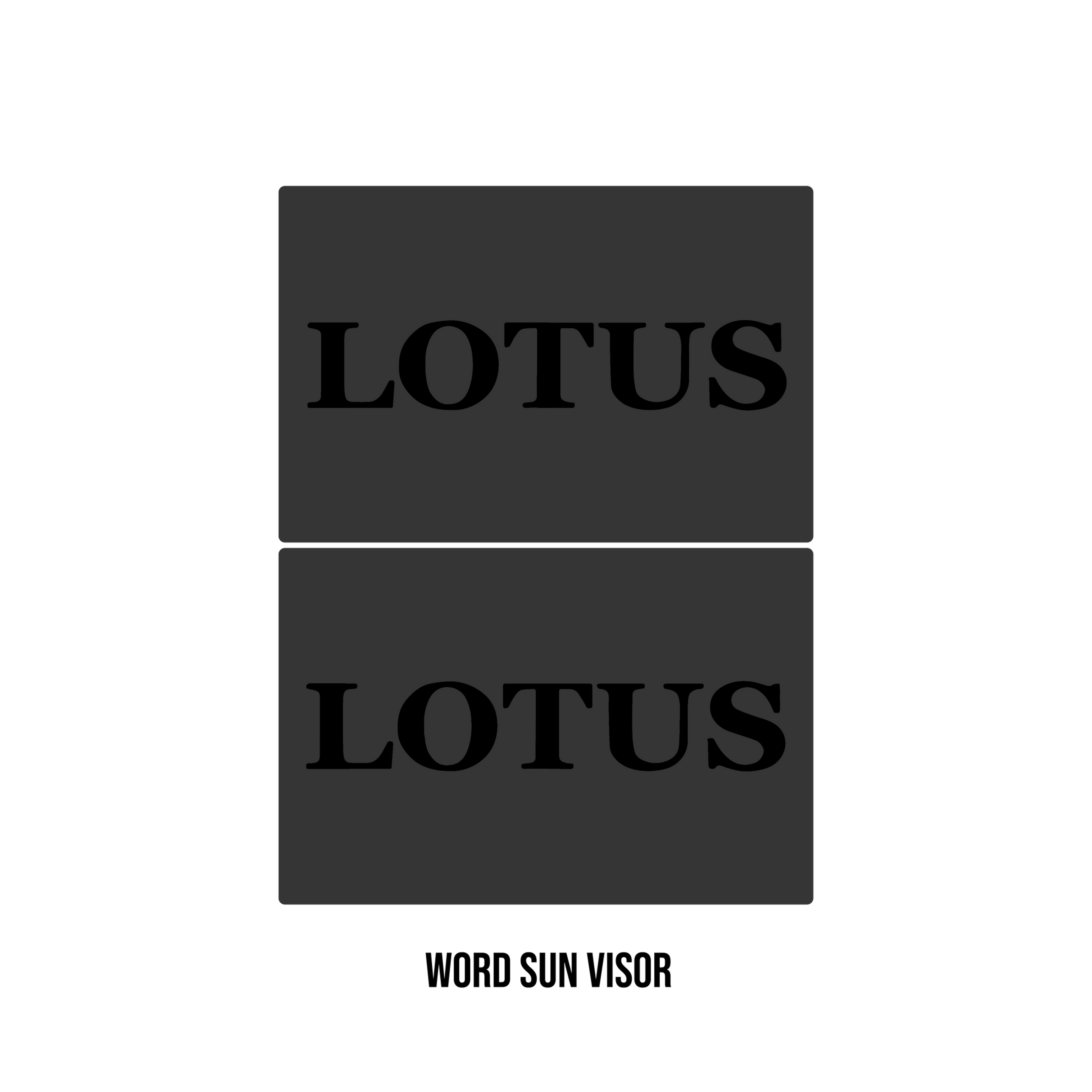 Lotus Sunvisor Cover