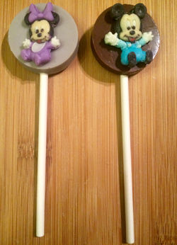 Small Chocolate Handmade Pops