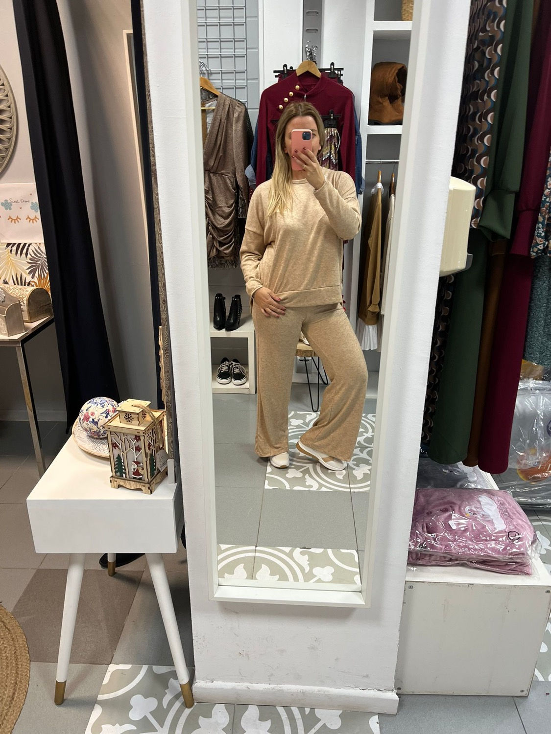 Conjunto beig Camila 