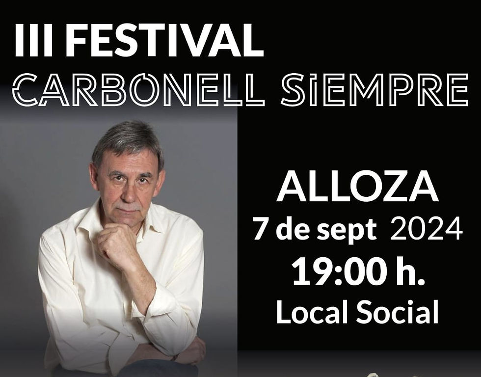 III Festival: Carbonell Siempre