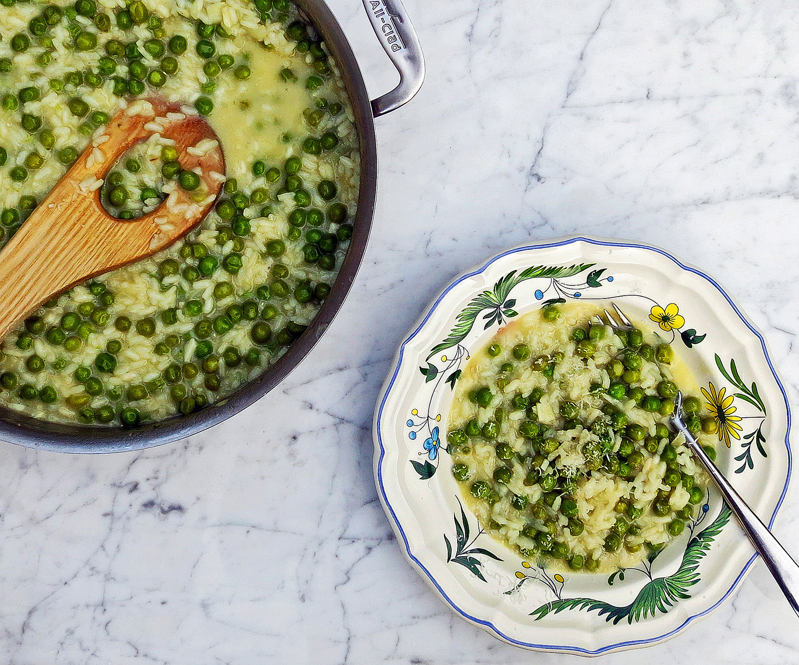 Risi e Bisi, pea risotto
