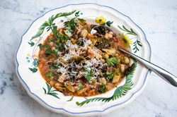 Tuscan vegetable and bean soup