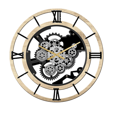 Horloge à engrenages D.80cm
