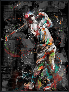 Toile Golf - 60x80cm