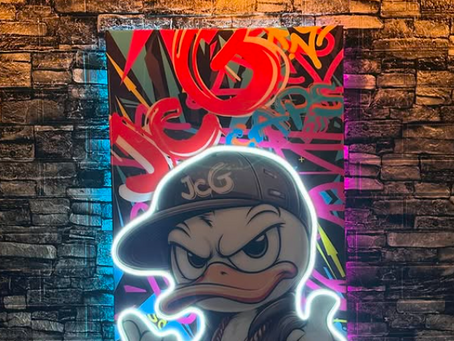 Quadri in neon led 