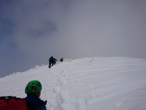 磐梯山東尾根(2018/02/03~04)