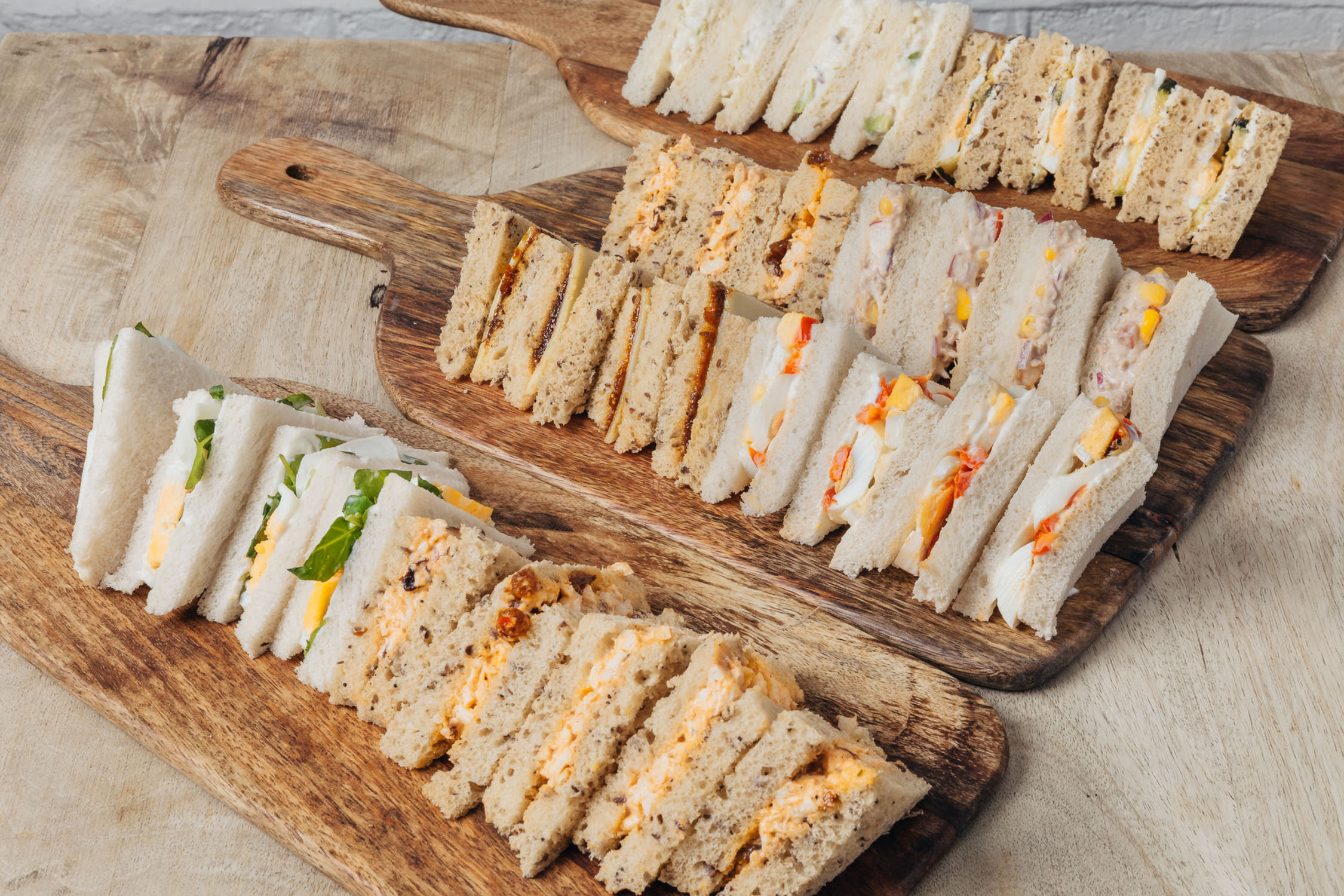 Mini Sandwiches Box - English Teatime