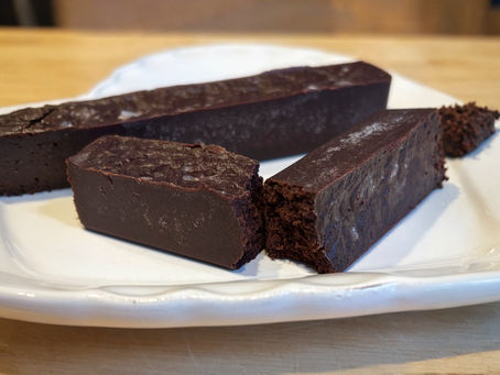 Homemade chocolate bars