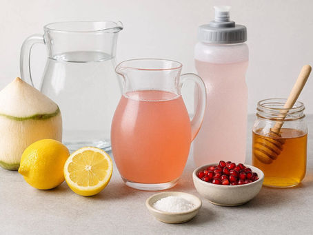 Natural ingredients for an Electrolyte Punch