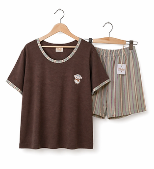 Einzelstück Schäfchentraum – Pyjama Set