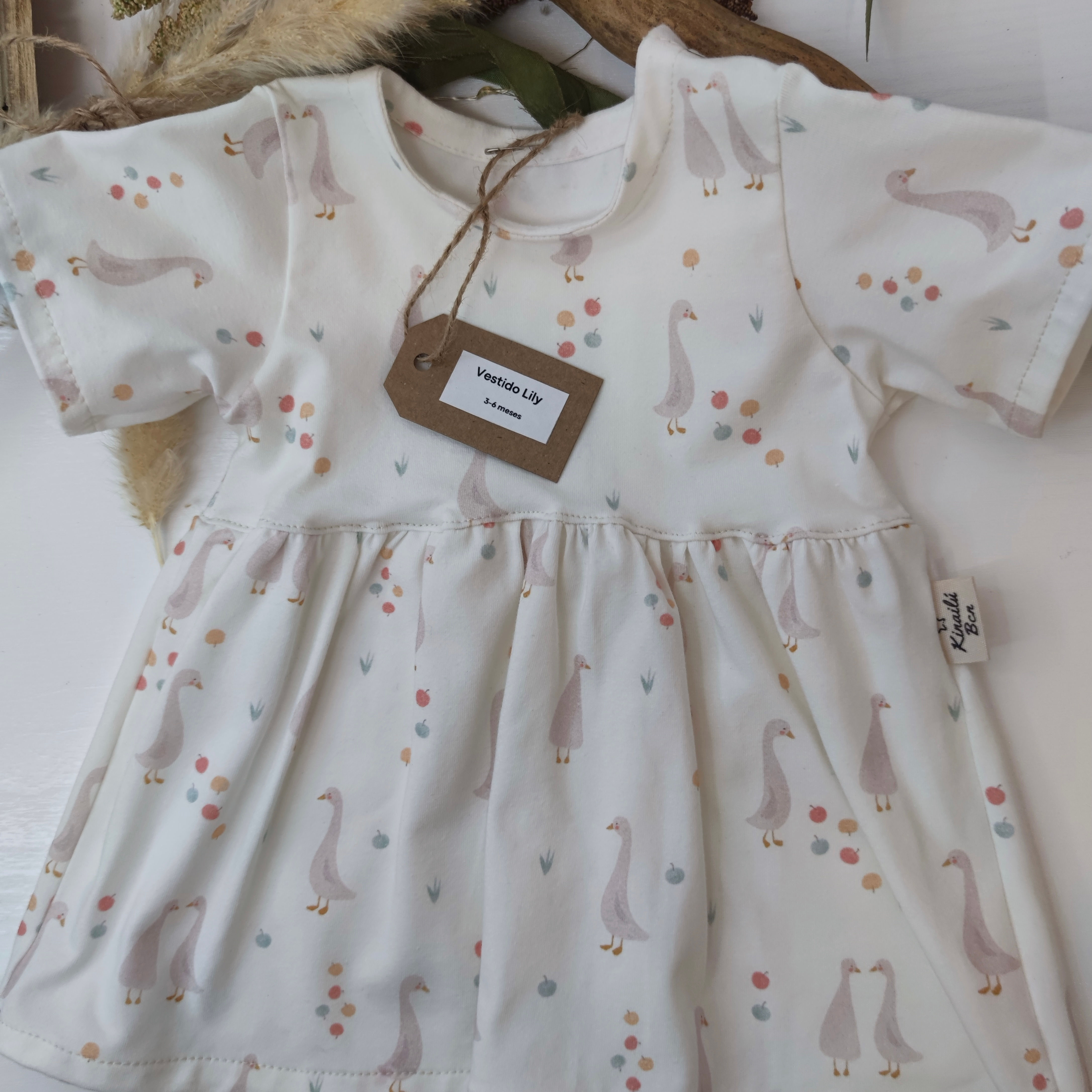 Vestido Lily (Talla 3-6 meses)