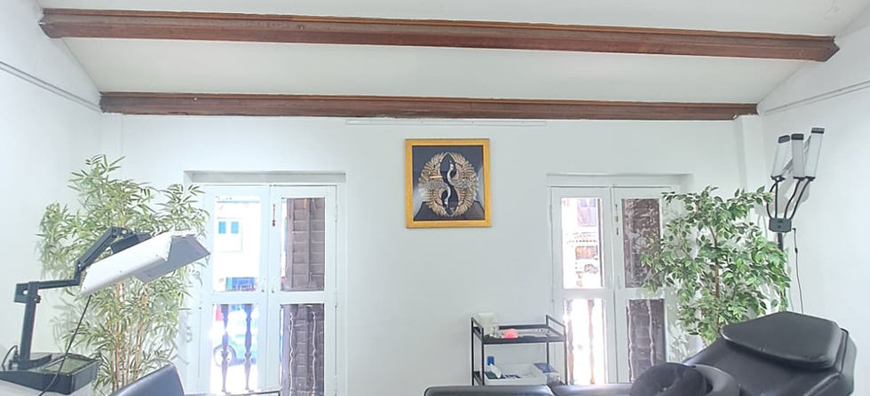 Professional hair loss clinic interior environment Arab Street Singapore