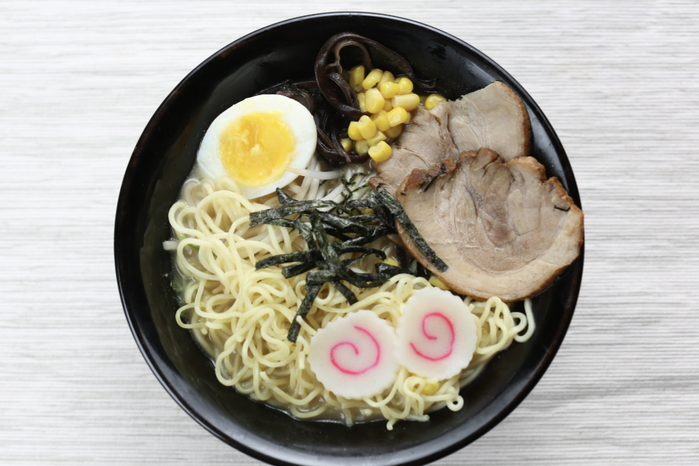 Arranged Food and Objects