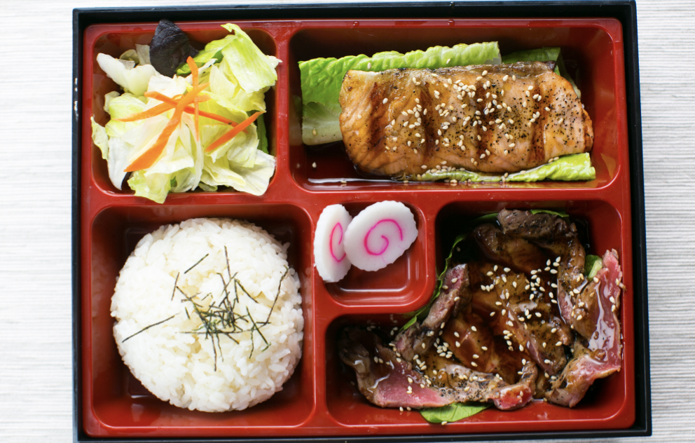 Arranged Food and Objects