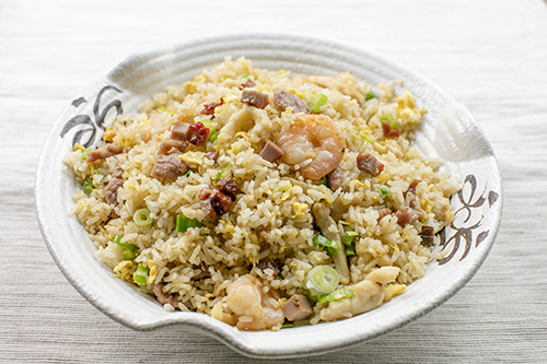 Arranged Food and Objects