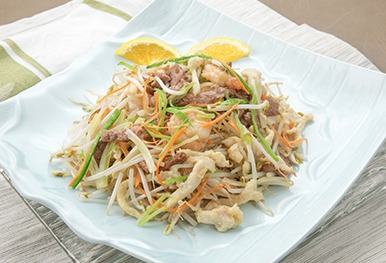 Arranged Food and Objects