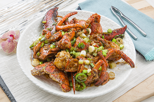 Arranged Food and Objects