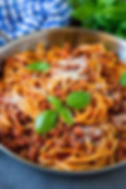 Linguini Bolognese Dinner Entree