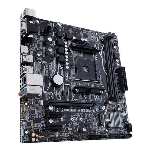 Miniatura: Tarjeta Madre ASUS micro ATX MB PRIME A320M-K, S-AM4, AMD A320, HDMI, 32GB DDR4
