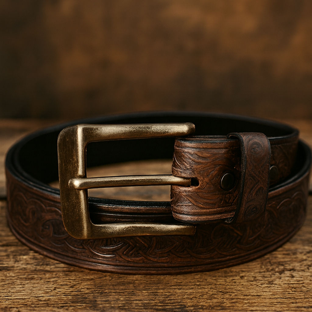 Leather Lined Leather Belt