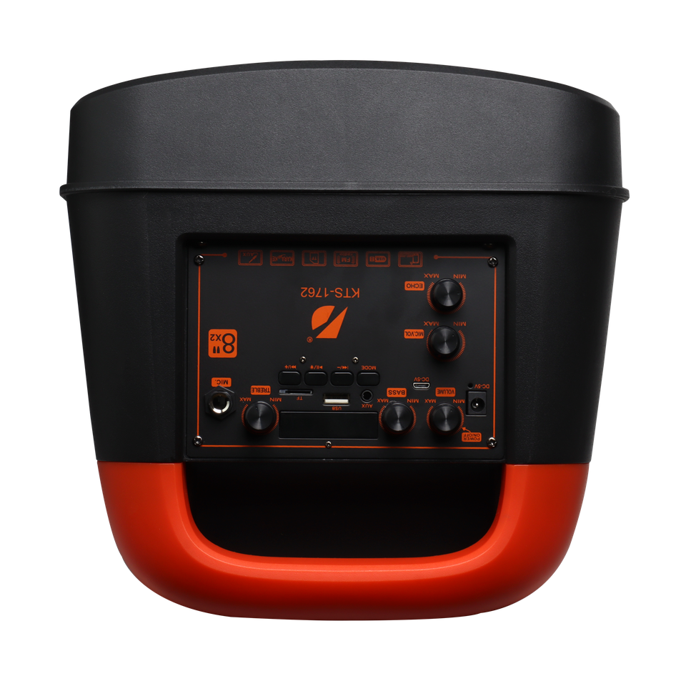 Miniatura: Bocina Link Bits KTS-1762, Bluetooth, 15Wx2 + 15W RMS, USB, Negro
