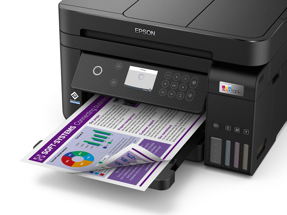 Miniatura: Multifuncional Epson EcoTank L6270, Color, Inyección, Tanque de Tinta, WiFi
