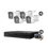 Miniatura: KIT TurboHD 1080p, DVR 4 canales, 4 Cámaras Bala, 4 Cables 18 Mts, 1 Fuente