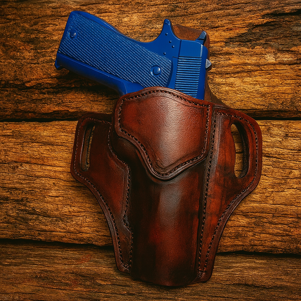 Mahogany Veg-tanned leather