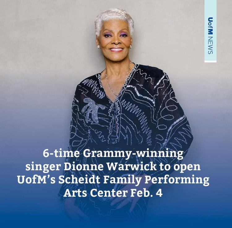 Scheidt Family Performing Arts Center Opening Gala with Dionne Warwick