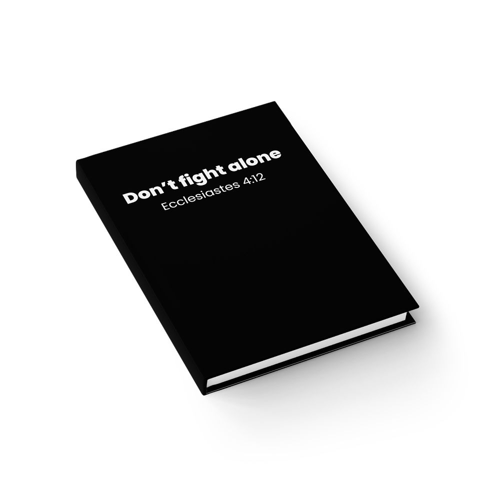 Thumbnail: Fellow Warrior Daily Journal — Ruled Notebook