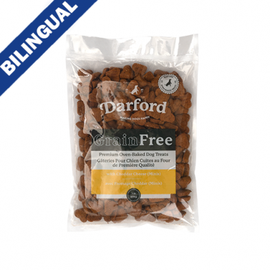 Darford Grain Free avec Fromage cheddar sans grains (minis) Préemballé 1Lb