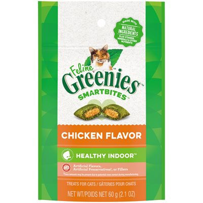 Greenies Smartbites gâteries chat d'intérieur Poulet