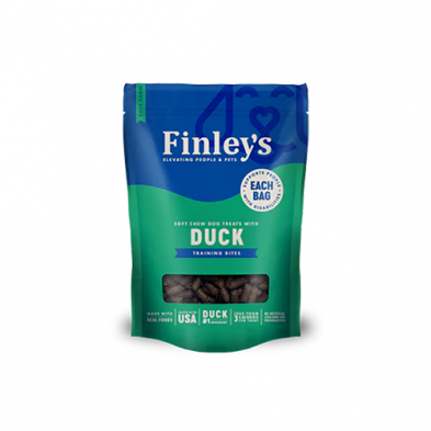 Finley's Friandises d'éducation au canard (bouchées tendres) – 6 oz