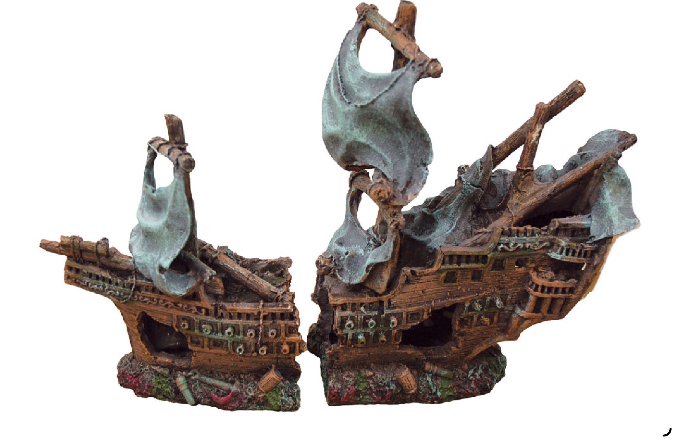 Aqua-Fit Bâteau Shipwreck 14.5’’x4’’x11’’