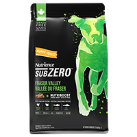 Nutrience Subzero Sans grains pour chiots en santé, formulation Vallée du Fraser
