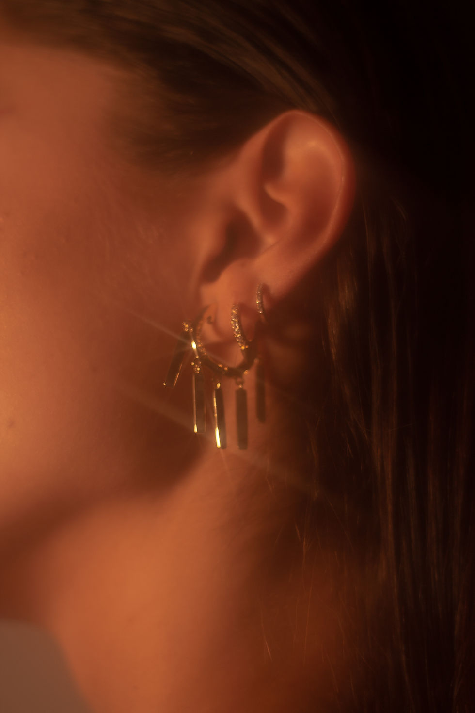Miniatura: Big lafayette earrings