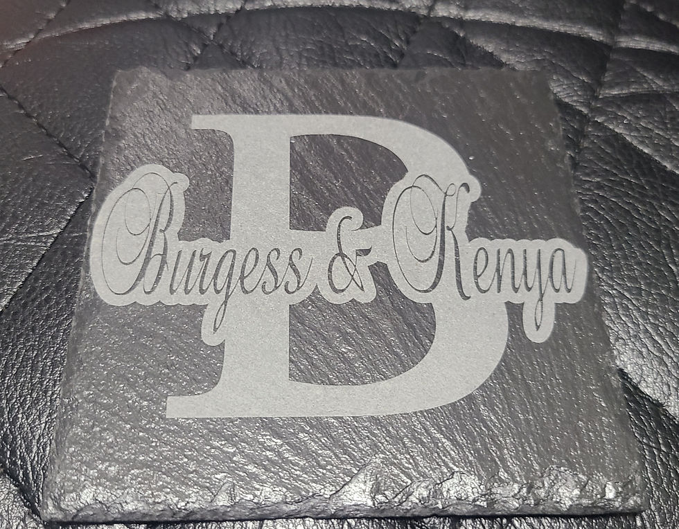 Thumbnail: Custom Slate Coasters
