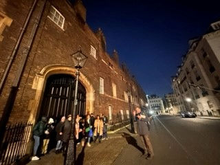 Ghost Tour in London England