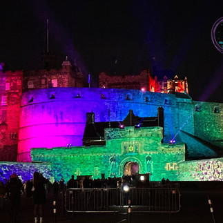 Edinburgh Castle at Night