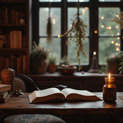 Enchanting Dark Academia Witchcore Design Ideas