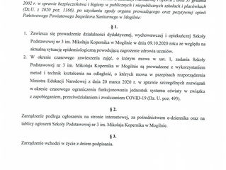 ZARZĄDZENIE