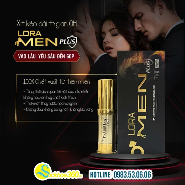 Lora Men có tác dụng gì? Lợi ích sản phẩm mang lại