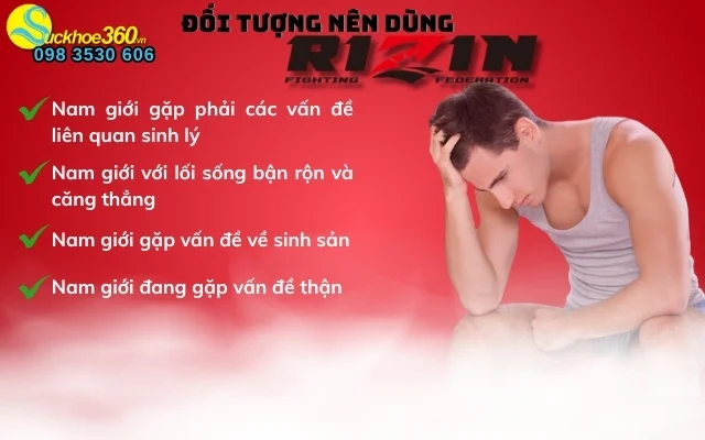 Chỉ định và chống chỉ định khi sử dụng Rizin