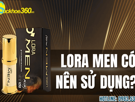 Giải đáp có nên sử dụng chai xịt Lora Men không?