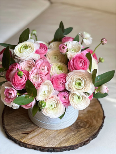 Signature White Linen Box | Lena's