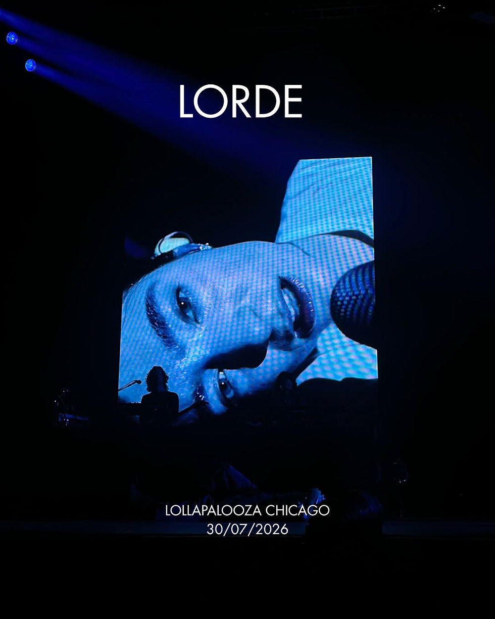 Lorde - Lollapalooza Chicago - 30/07/2026