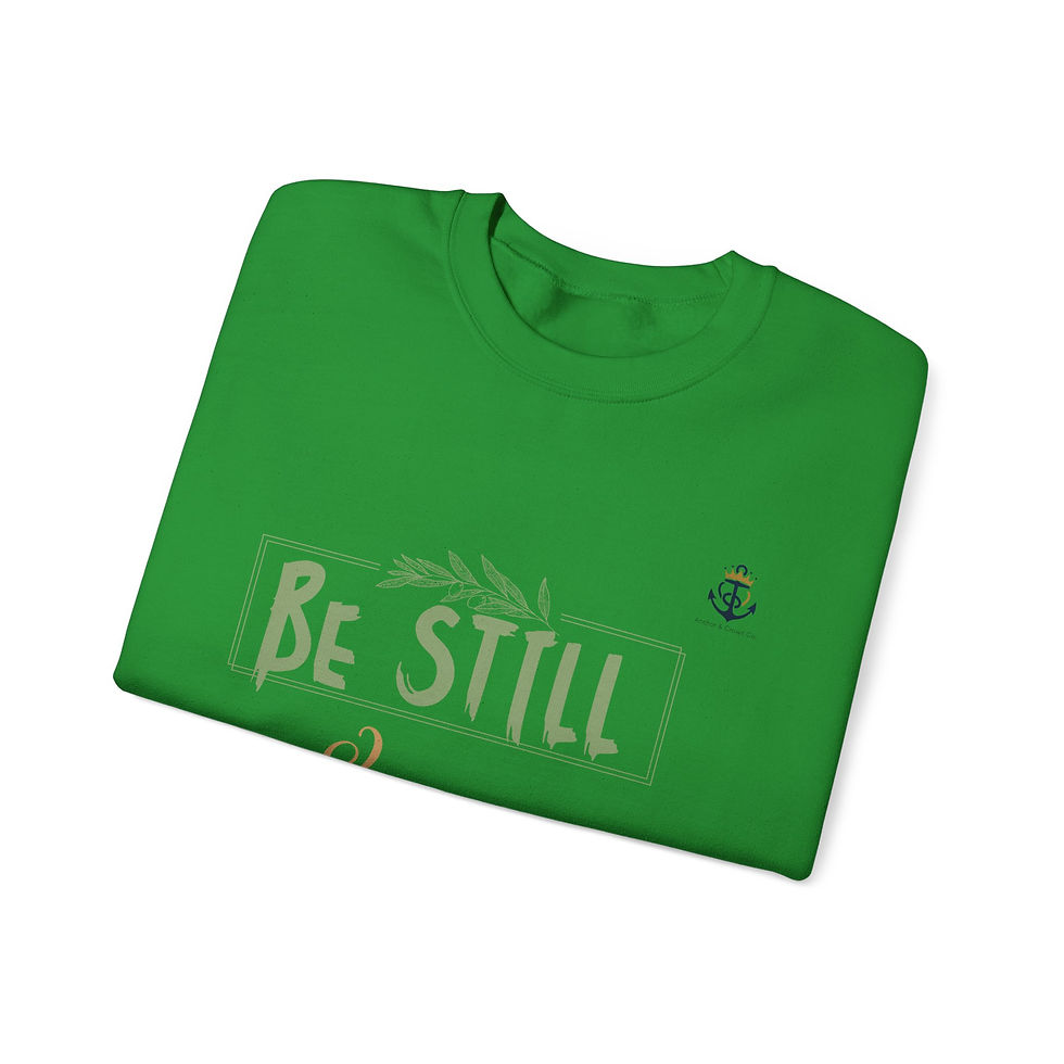 Thumbnail: Be Still & Know Crewneck Sweatshirt - Unisex Heavy Blend™
