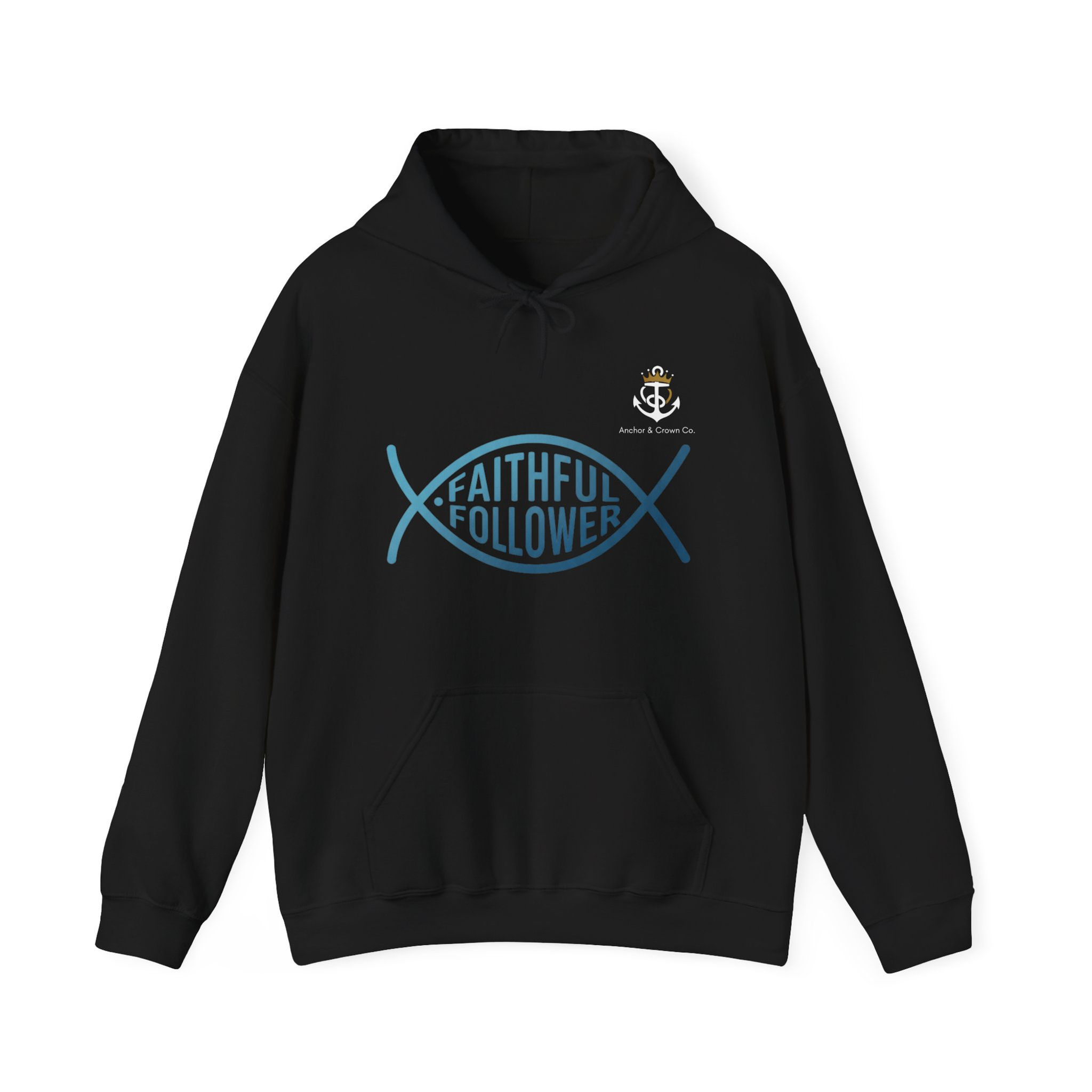 Faithful Follower Unisex Hooded Sweatshirt - Inspirational Christian Bible