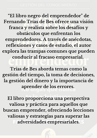 El libro negro del emprendedor